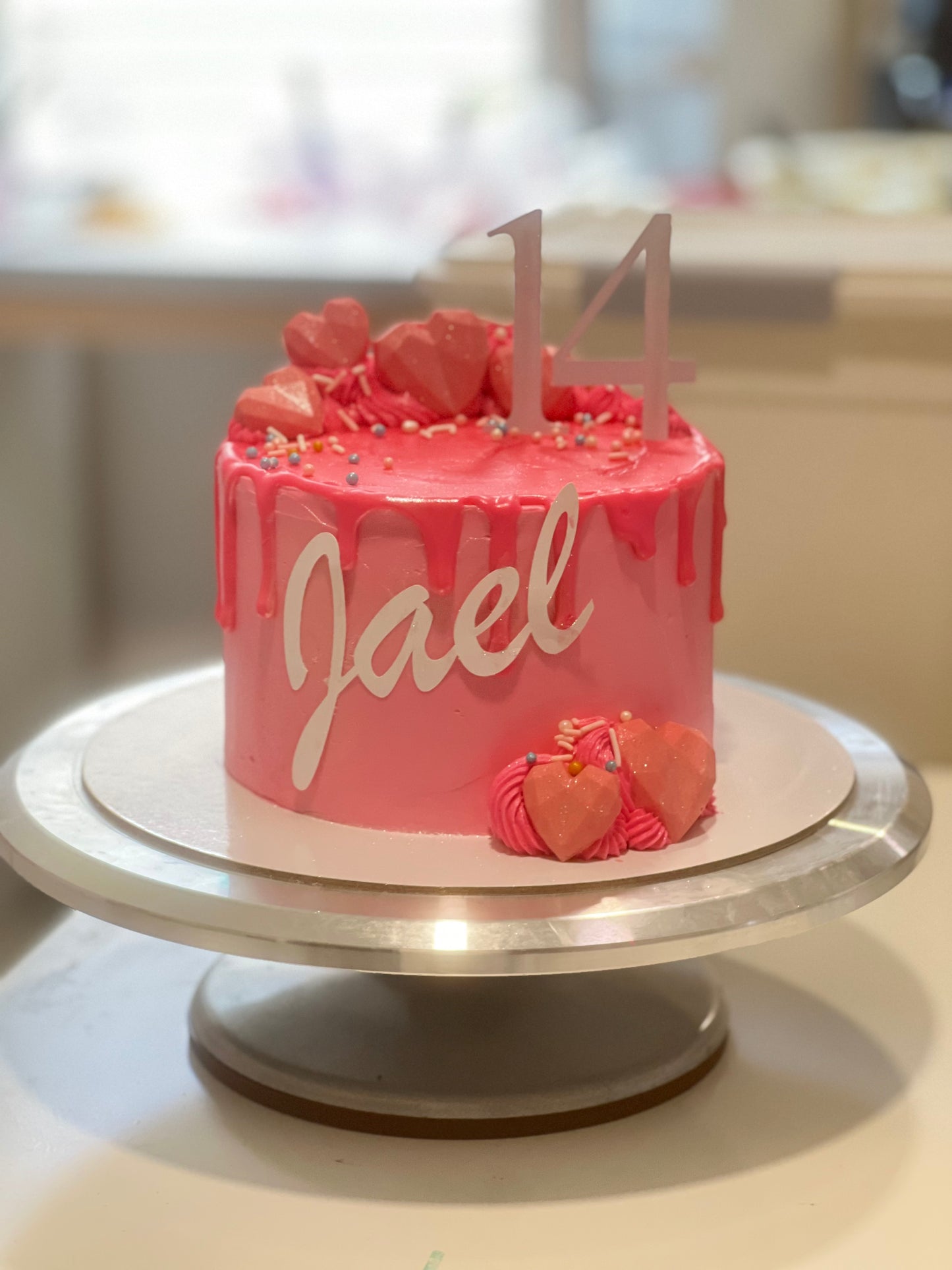 2 Layer Birthday Cake