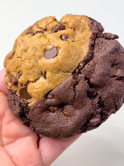 Gluten Free Chocolate Chip Cookie and Double Chocolate Chip Cookie